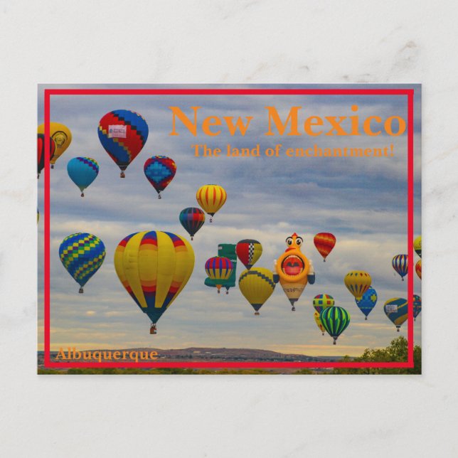 das Land der Verzauberung Postkarte (Vorderseite)