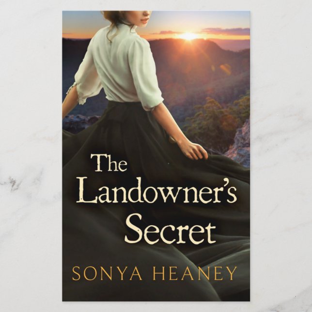 Das Landeigentümergeheimnis von Sonya Heaney (Vorderseite)
