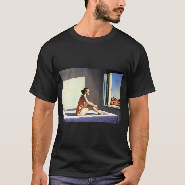 das lange Bein Edward Hopper T-Shirt (Vorderseite)