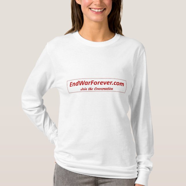 Das lange T-Shirt der Frauen (Vorderseite)