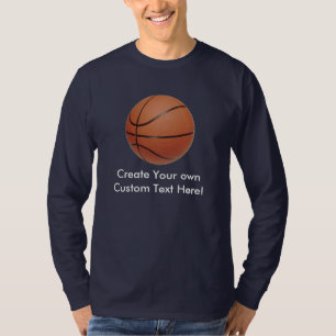Das langes Sleeved Foto der kundenspezifischen T-Shirt