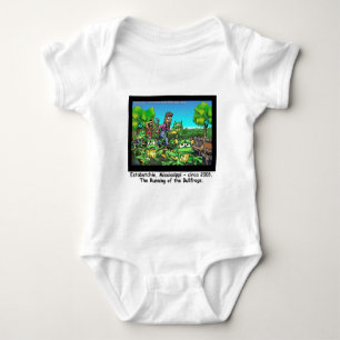 Das Laufen der Bullfrosch-Funny-Geschenke/Sammlers Baby Strampler