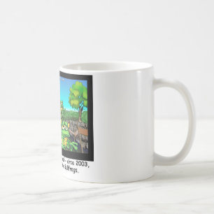 Das Laufen der Bullfrosch-Funny-Geschenke/Sammlers Kaffeetasse