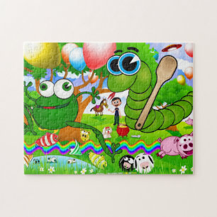 Das Laufende Schlangen (Ide Zmija) Puzzle