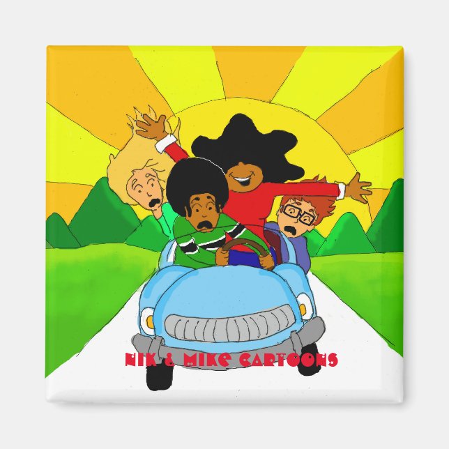 "Das Laufwerk" Magnet (Vorne)