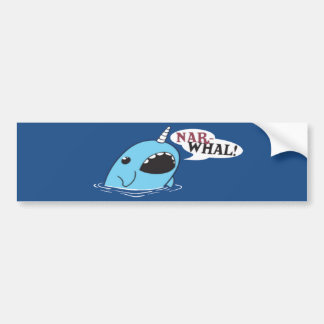 Das laute Narwhal Autoaufkleber