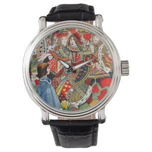 Das Lazy-Ding sagt: "Queen to Alice" Armbanduhr