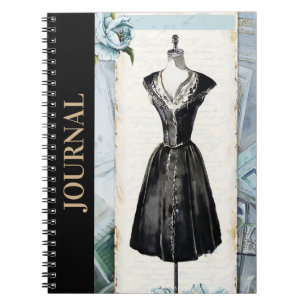 Das LBD Inspiration Journal, kleines schwarzes Kle Notizblock