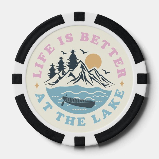 Das Leben am Poker Chips ist besser (Vorderseite)