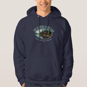 Das Leben am See ist besser Hoodie
