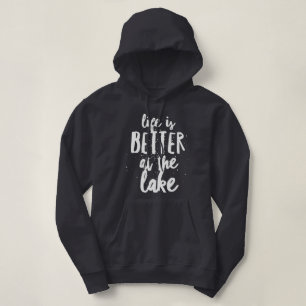 Das Leben am See ist besser Hoodie