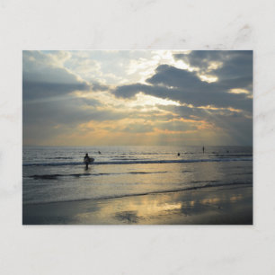 Das Leben am Strand: Japan Postkarte