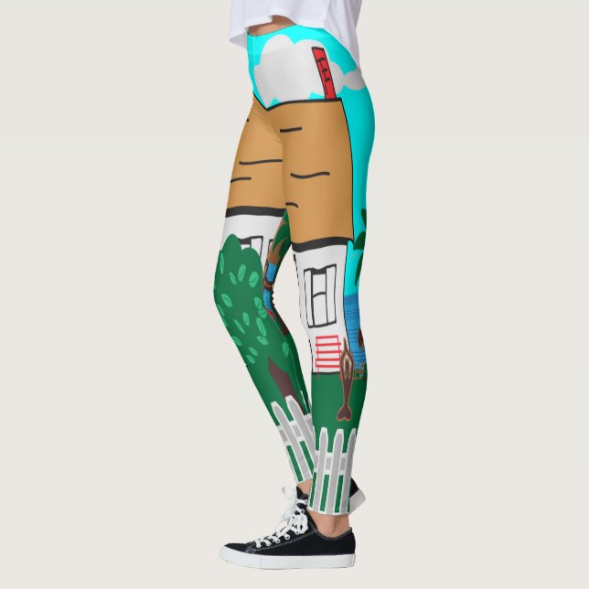 Das Leben am Strand Leggings (Links)