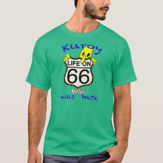 Das Leben auf 66 Kilroy war hier kurze Hülse T-Shirt