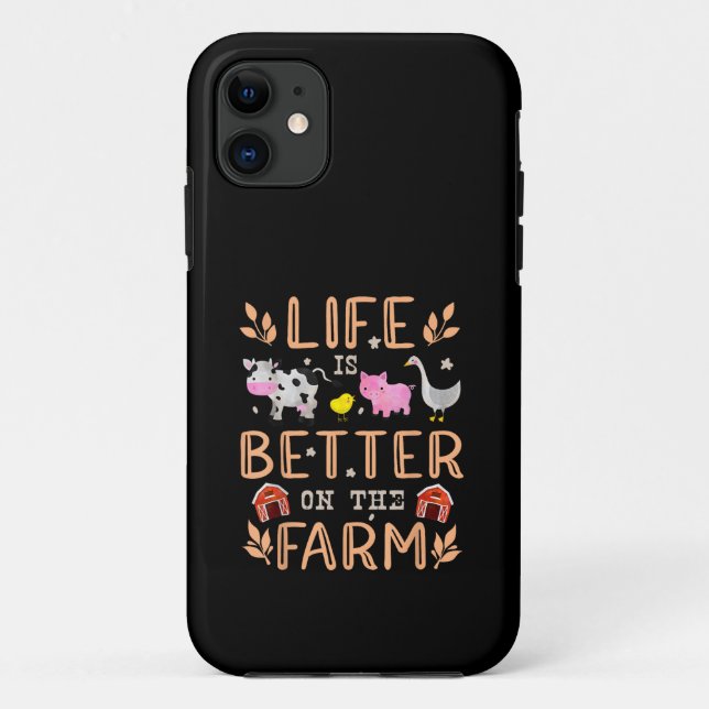 Das Leben auf den landwirtschaftlichen Niedlichen  Case-Mate iPhone Hülle (Rückseite)