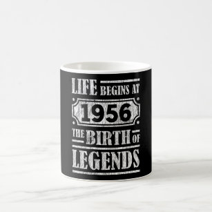 Das Leben beginnt 1956 mit der Geburt der Legende  Kaffeetasse