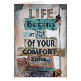 Das Leben beginnt am Ende des Komfortzentrums