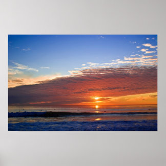 Das Leben beginnt bei Sonnenuntergang Poster