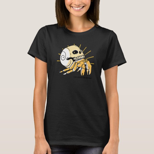 Das Leben Behalte auf Hochtouren T-Shirt (Vorderseite)