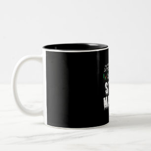 Das Leben der Anleger ist am Aktienmarkt besser Zweifarbige Tasse