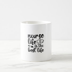 Das Leben der Krankenschwester ist das beste Leben Kaffeetasse