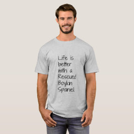 Das Leben der Männer ist besseres Rettungs-T-Shirt T-Shirt