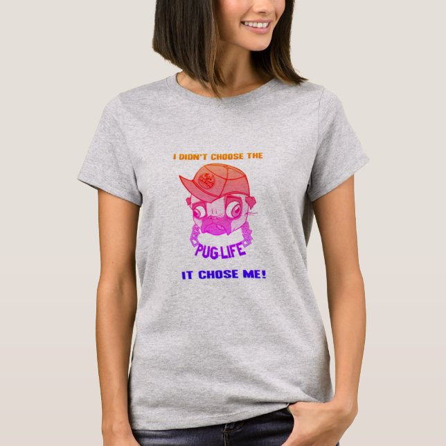 Das Leben der Mops T-Shirt (Vorderseite)