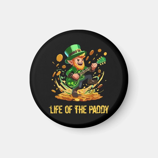 Das Leben der Paddy, St. Patrick's Day Magnet (Vorne)