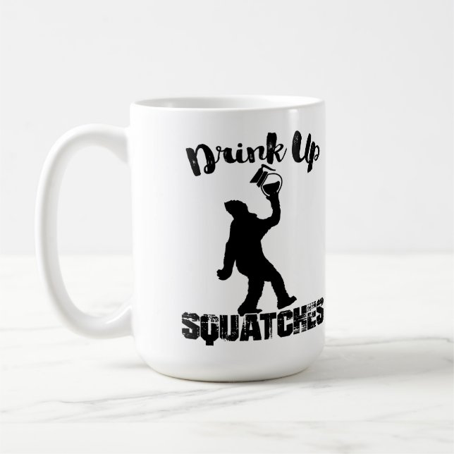 Das Leben des Jägers essen Kaffeetasse (Links)