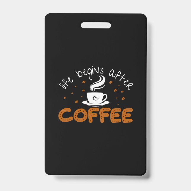 Das Leben des Kaffees beginnt nach dem Kaffee Ausweis (Vorderseite)