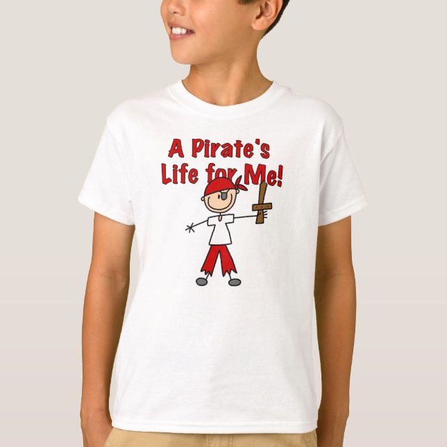 Das Leben des Piraten für mich T-Shirt (Vorderseite)