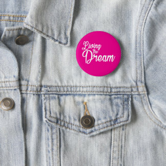 Das Leben des Traums Inspiration Motivierend Button