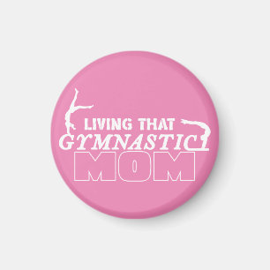 Das Leben dieser Gymnastik Mama, Gymnastik Lover Magnet