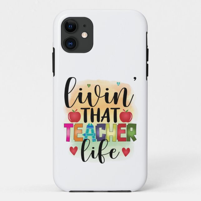 Das Leben dieses Lehrers - Geschenk für Lehrer Case-Mate iPhone Hülle (Rückseite)