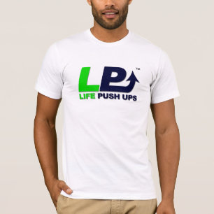 Das Leben drücken Ups amerikanisches T-Shirt