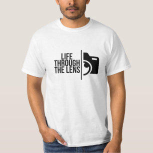 Das Leben durch die Linsen - Zitat zur kreativen F T-Shirt