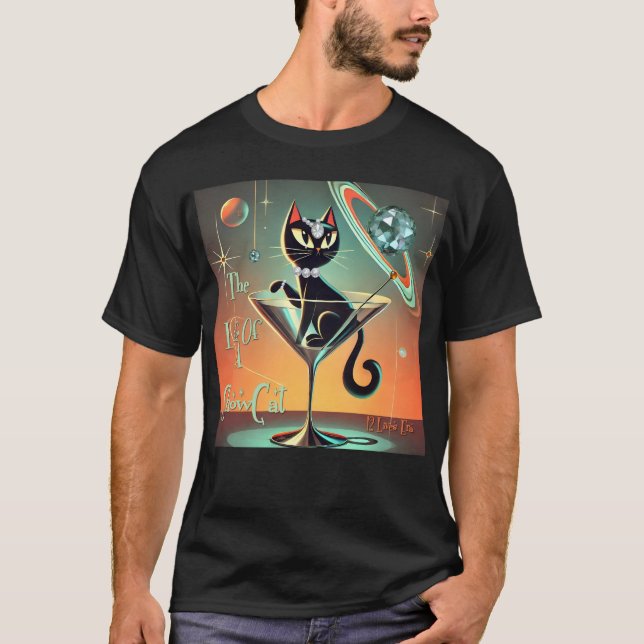 Das Leben einer Showgirl-Katze T-Shirt (Vorderseite)