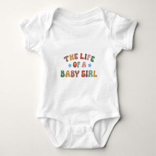 Das Leben eines Babymädchens Baby Strampler