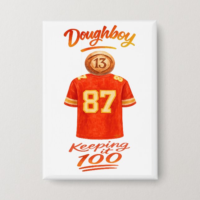 Das Leben eines Doughboys, der es echt hält Button (Vorderseite)