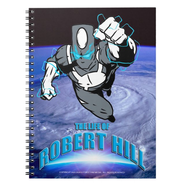 Das Leben eines Robert-Hill-Notebooks Notizblock (Vorderseite)