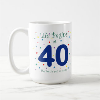 Das Leben fängt bei Tasse 40 an