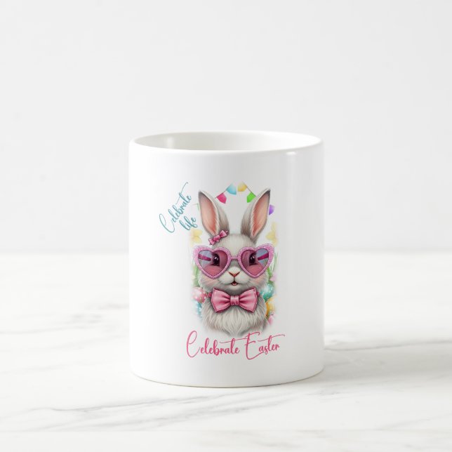 Das Leben feiern Ostern feiern Kaffeetasse (Mittel)