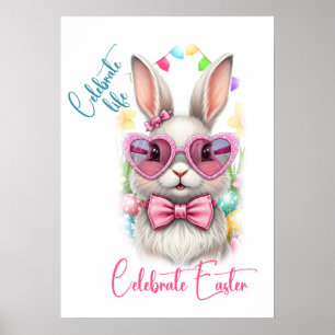 Das Leben feiern Ostern feiern Poster