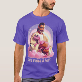 Das Leben findet einen Weg vintage lustig T-Shirt