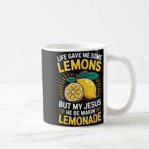 Das Leben gab mir einige Zitronen, aber mein Jesus Kaffeetasse