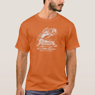 Das Leben im Angeln ist einfach ein Vergnügen T-Shirt