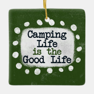 Das Leben im Camping ist die Ornament des guten Le