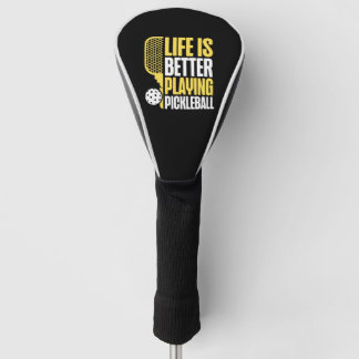 Das Leben im Pickleball ist besser Golf Headcover