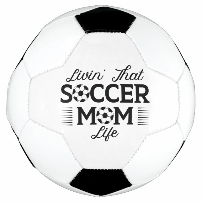 Das Leben in der Fußball-Mama Fußball (Vorderseite)