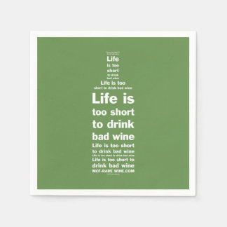 Das Leben ist 2 kurze Servietten 3